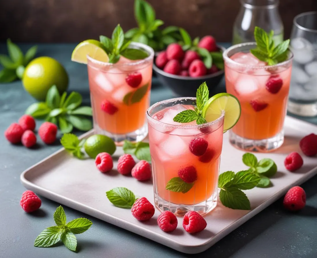 Mojito à la Framboise