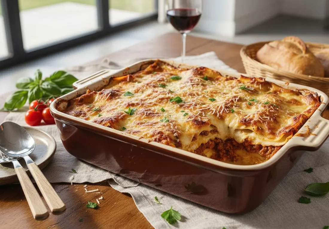 Lasagnes à la Bolognaise Traditionnelle (Format 4 personnes)