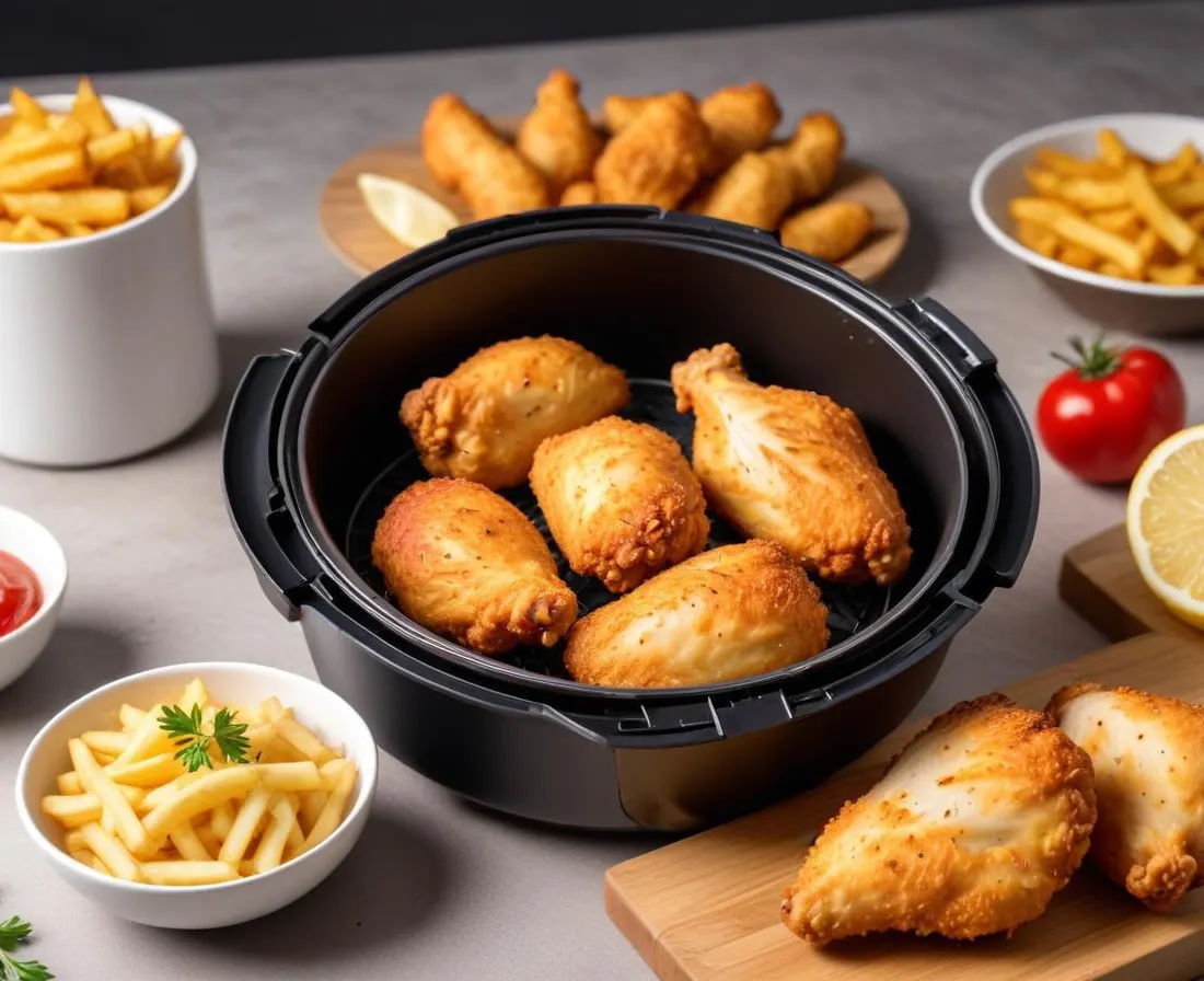 Pilons de Poulet Croustillants au Air Fryer