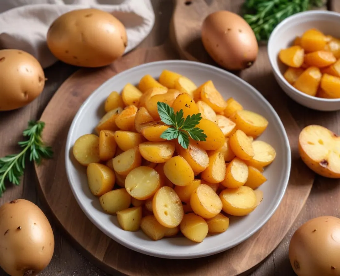 Écrasé de patates douces onctueux