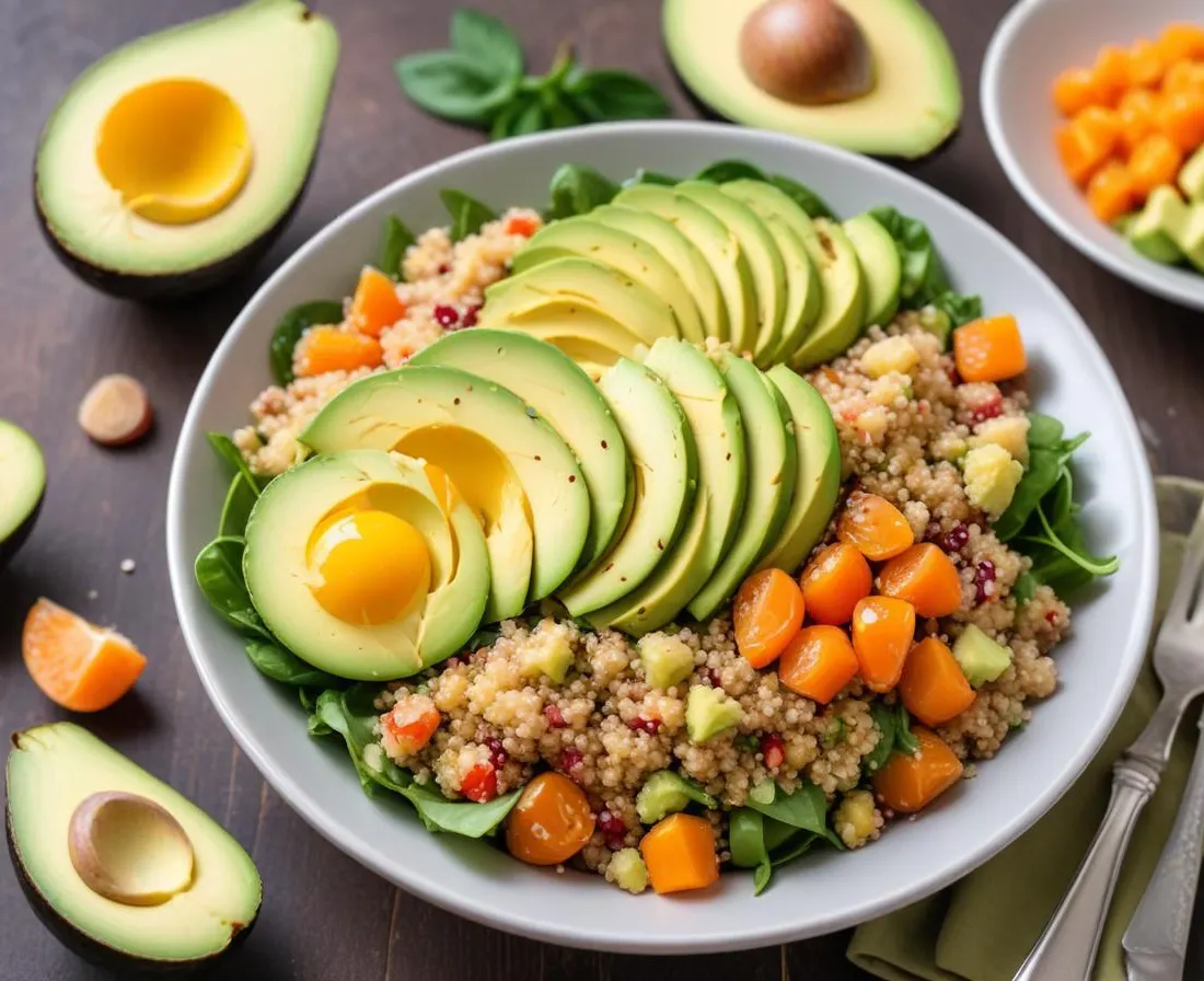 Salade de Quinoa aux Clémentines et Avocat