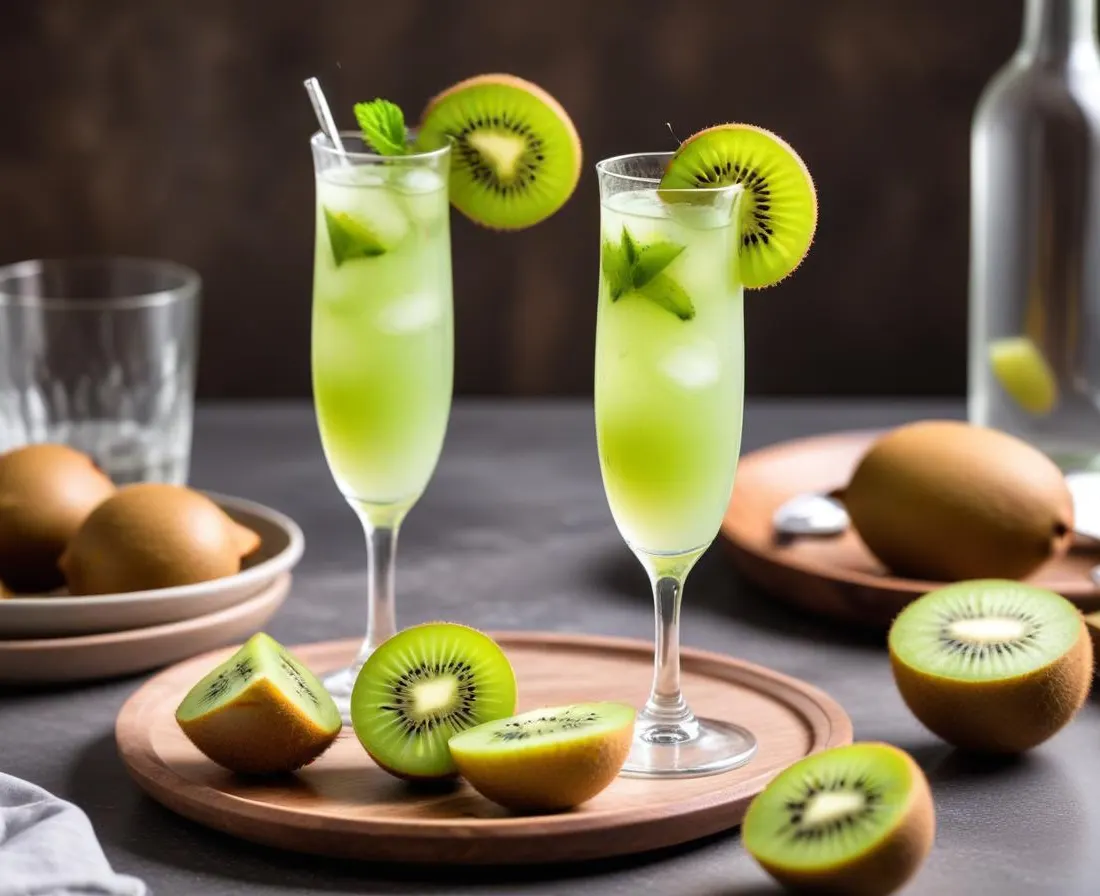 Kiwi Vodka Sparkler