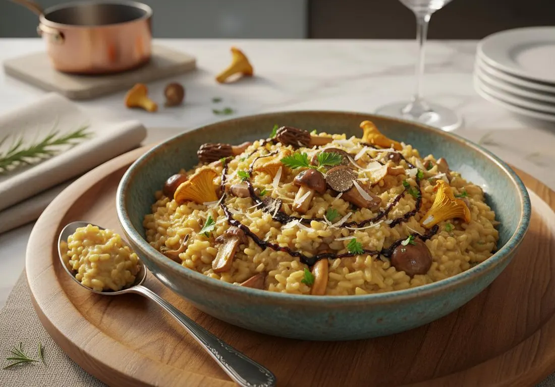 Le Risotto Mystère aux Champignons Sauvages