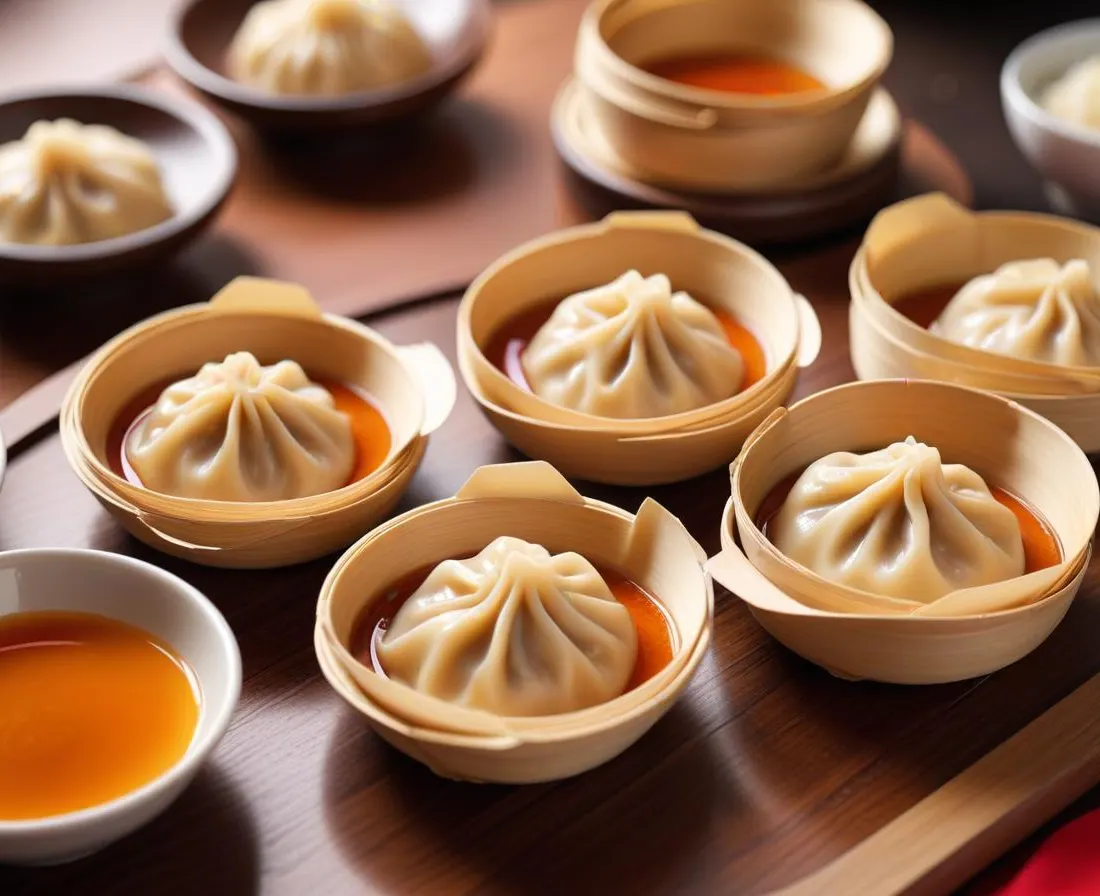 Xiaolongbao : Bouchées de Soupe Chinoises