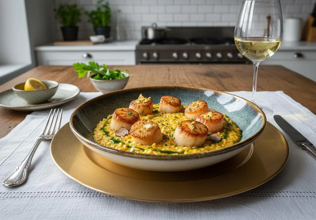 Risotto Alchimie de Saint-Jacques