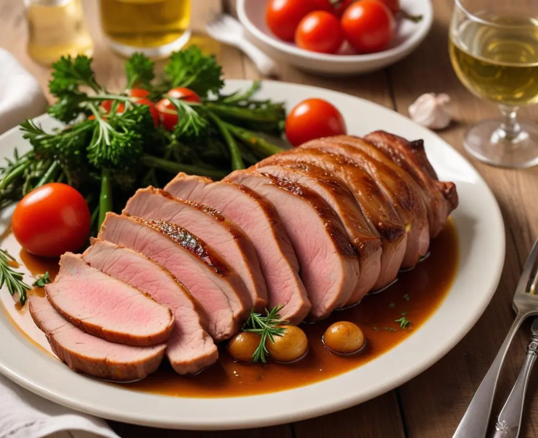 Côtes de Porc Saisies à l'Ail et au Thym