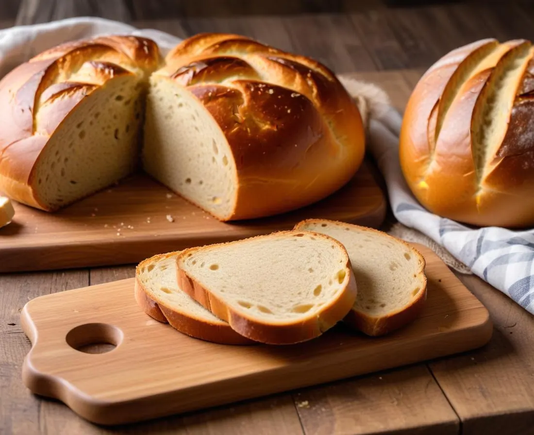 Pain de seigle maison rustique
