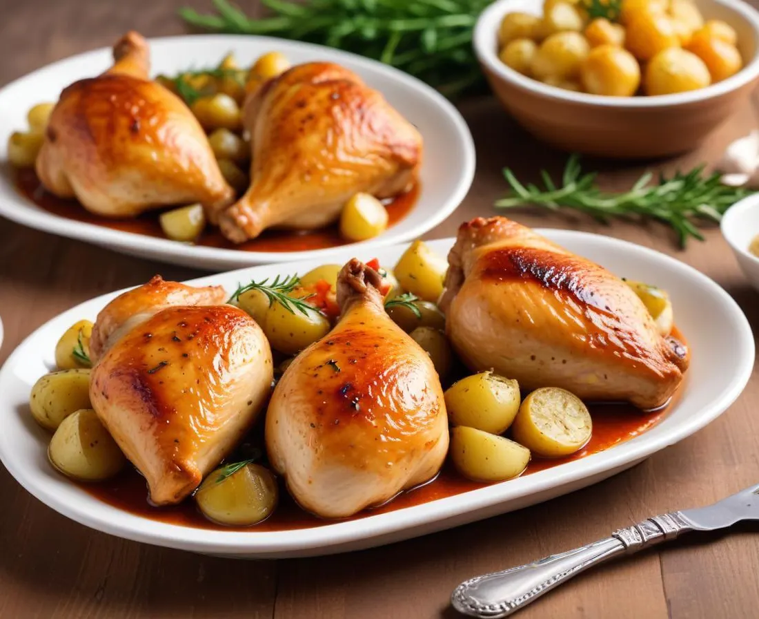 Pilons de Poulet Rôtis aux Saveurs Méditerranéennes