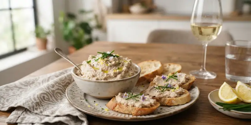 Rillettes de Thon Onctueuses au Citron et Ciboulette