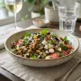 Salade de lentilles aux noix
