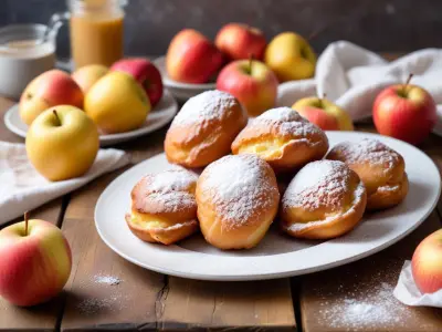 Délicieux Beignets aux Pommes Maison