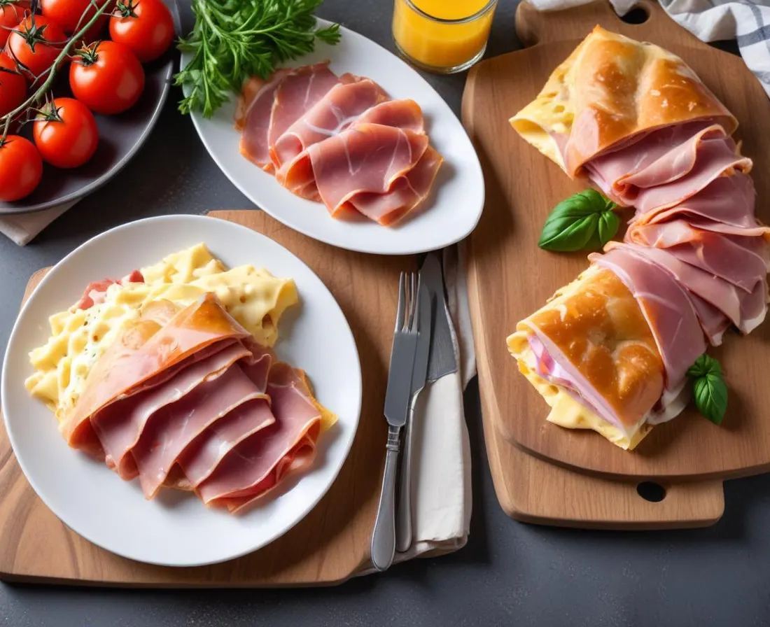 Feuilletés Express au Jambon et Fromage