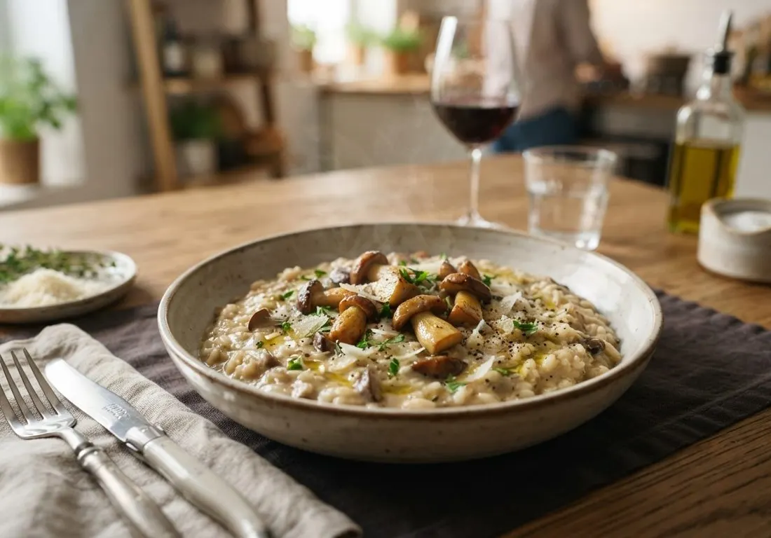 Risotto aux cèpes