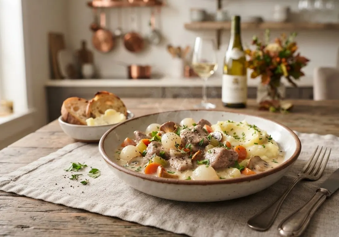 Blanquette de veau automnale